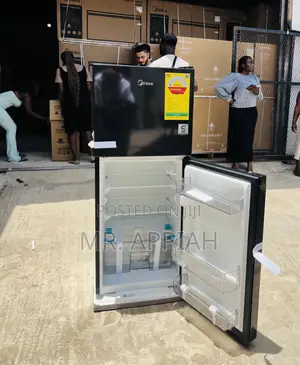 Energy Sufficient Midea 2 Door Refrigerator(Mdrt187)127liters