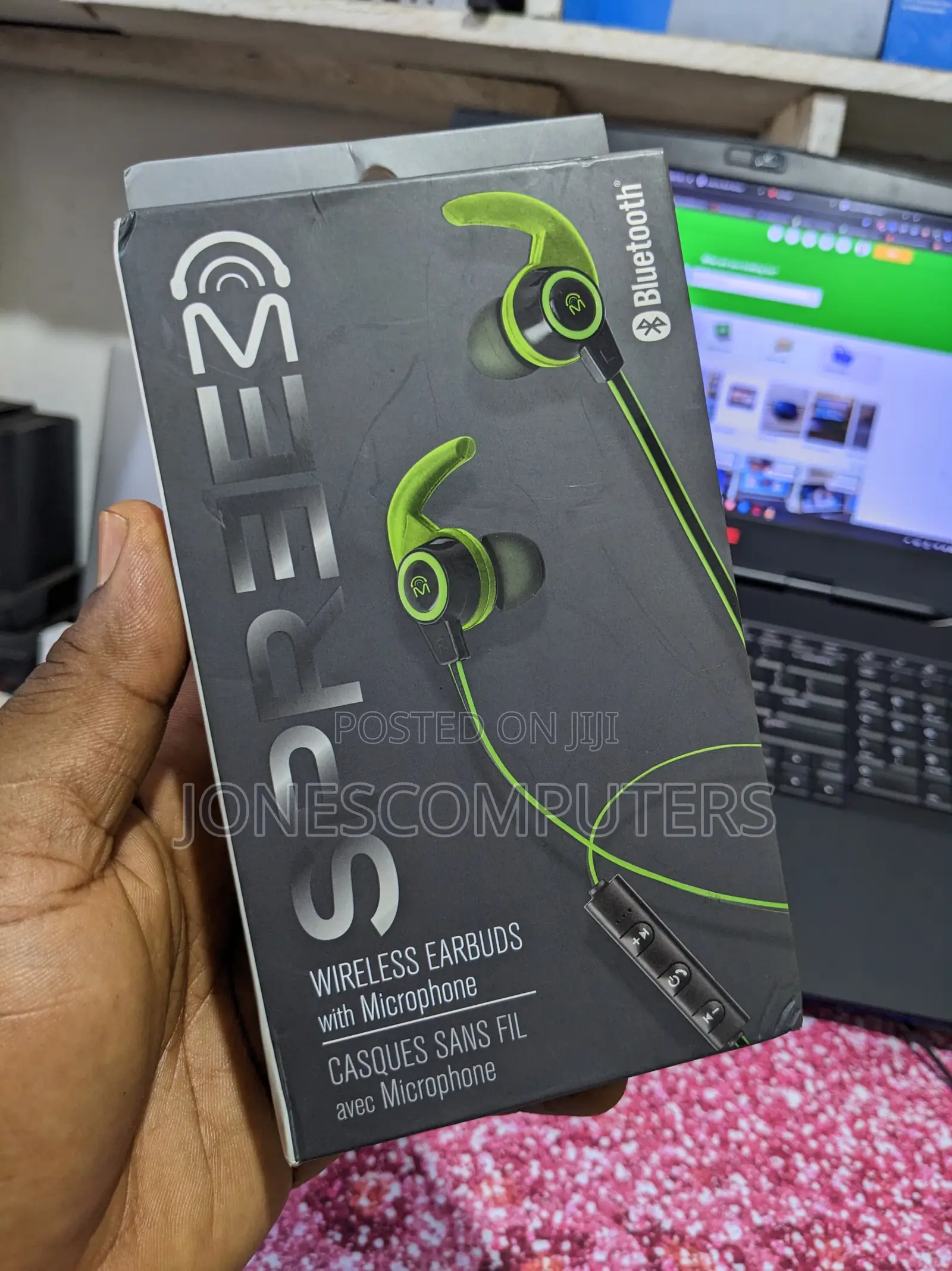 M Spree Wireless Bluetooth Earbuds With Microphone