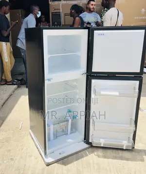 Premium Midea Mdrt187 Top Mount Freezer Fridge(Gray)127l