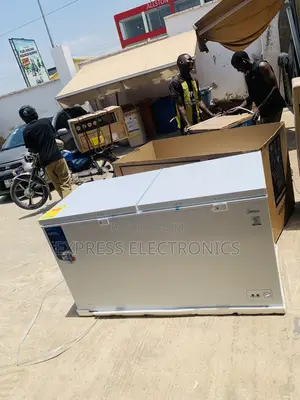 Quiet Operation Chest 508l Freezer Midea Double Door