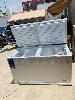 Spectacular Performance Chest Two Door Midea White 508lb