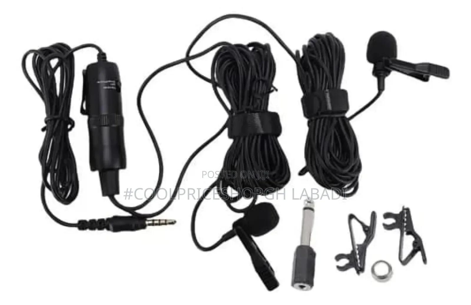 Dual Lavalier Universal Microphone