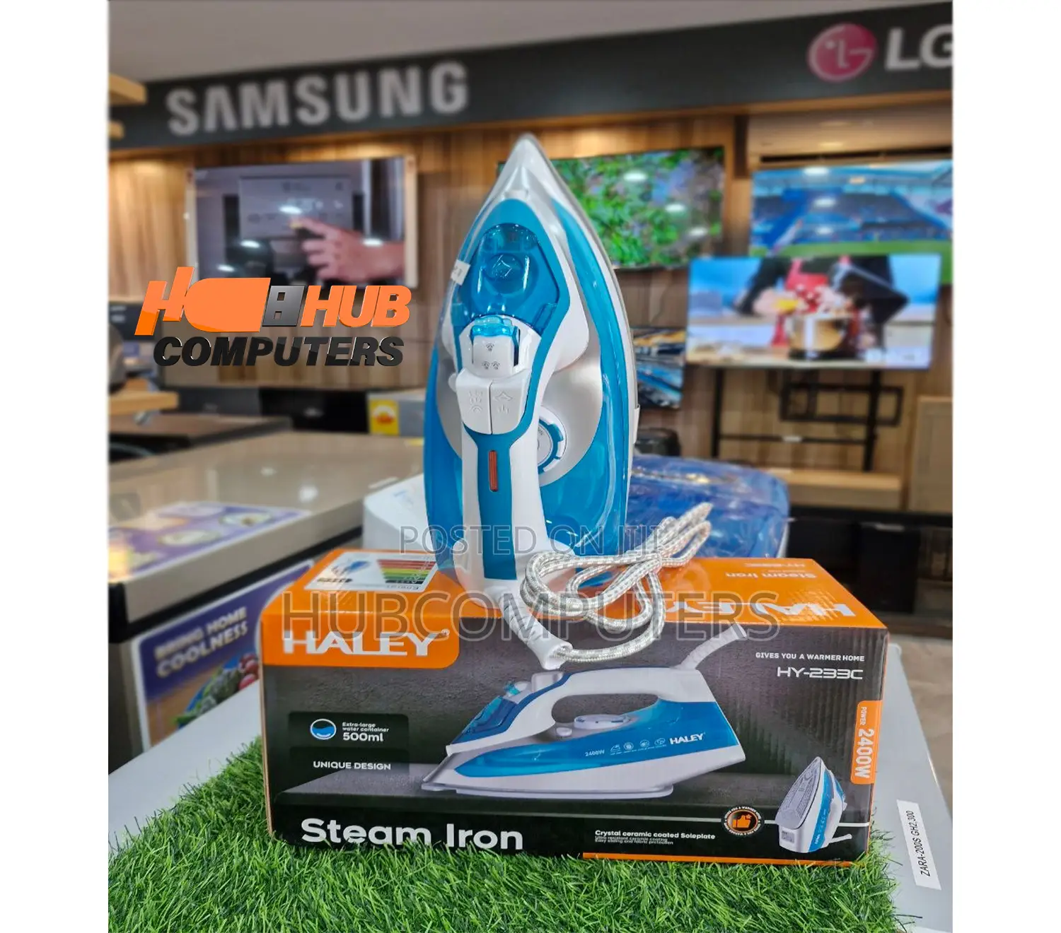 Haley -hy-233c Steam Iron 2400w