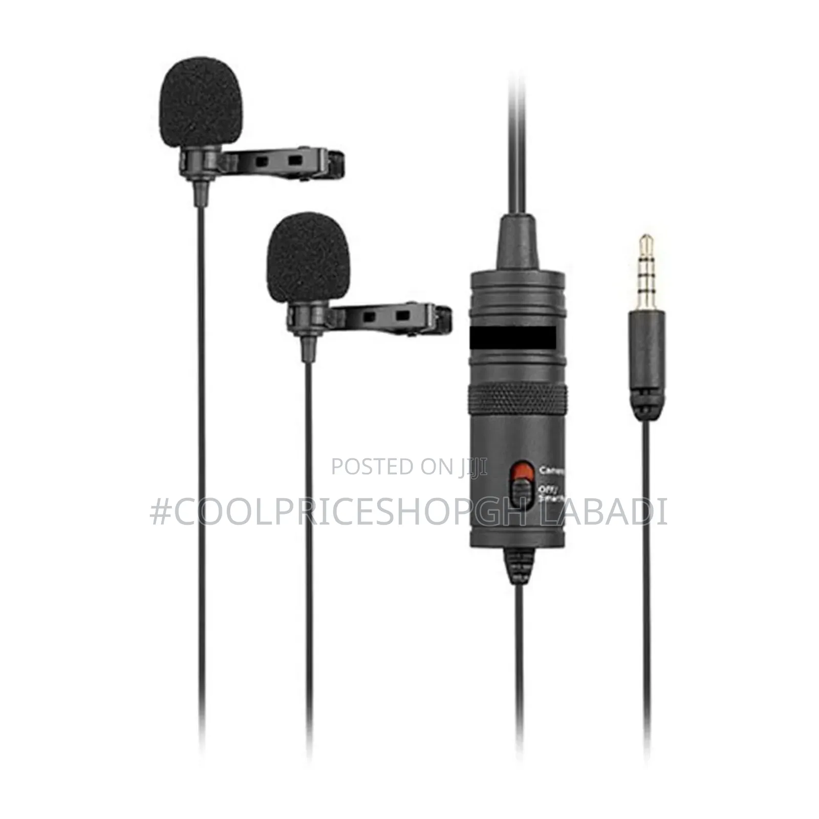 Dual Lavalier Universal Microphone