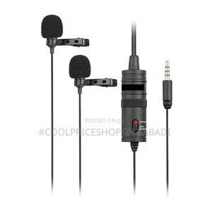 Dual Lavalier Universal Microphone