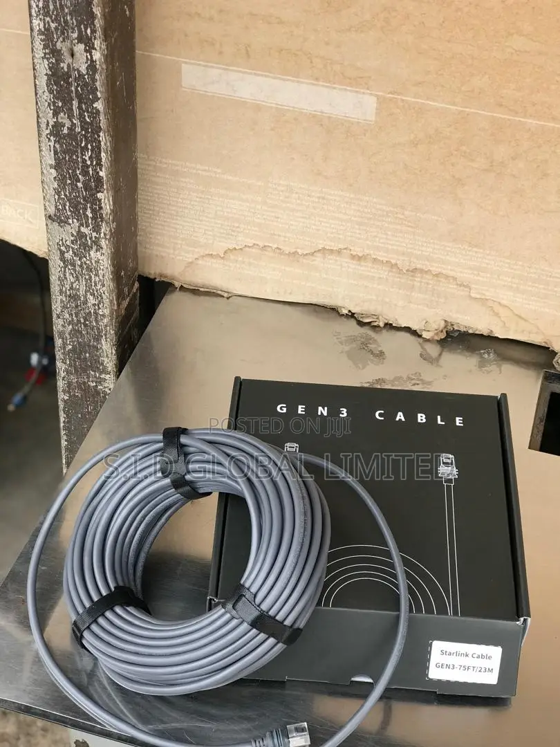 All-Weather 75ft/23meters Replacement Cable for Starlink