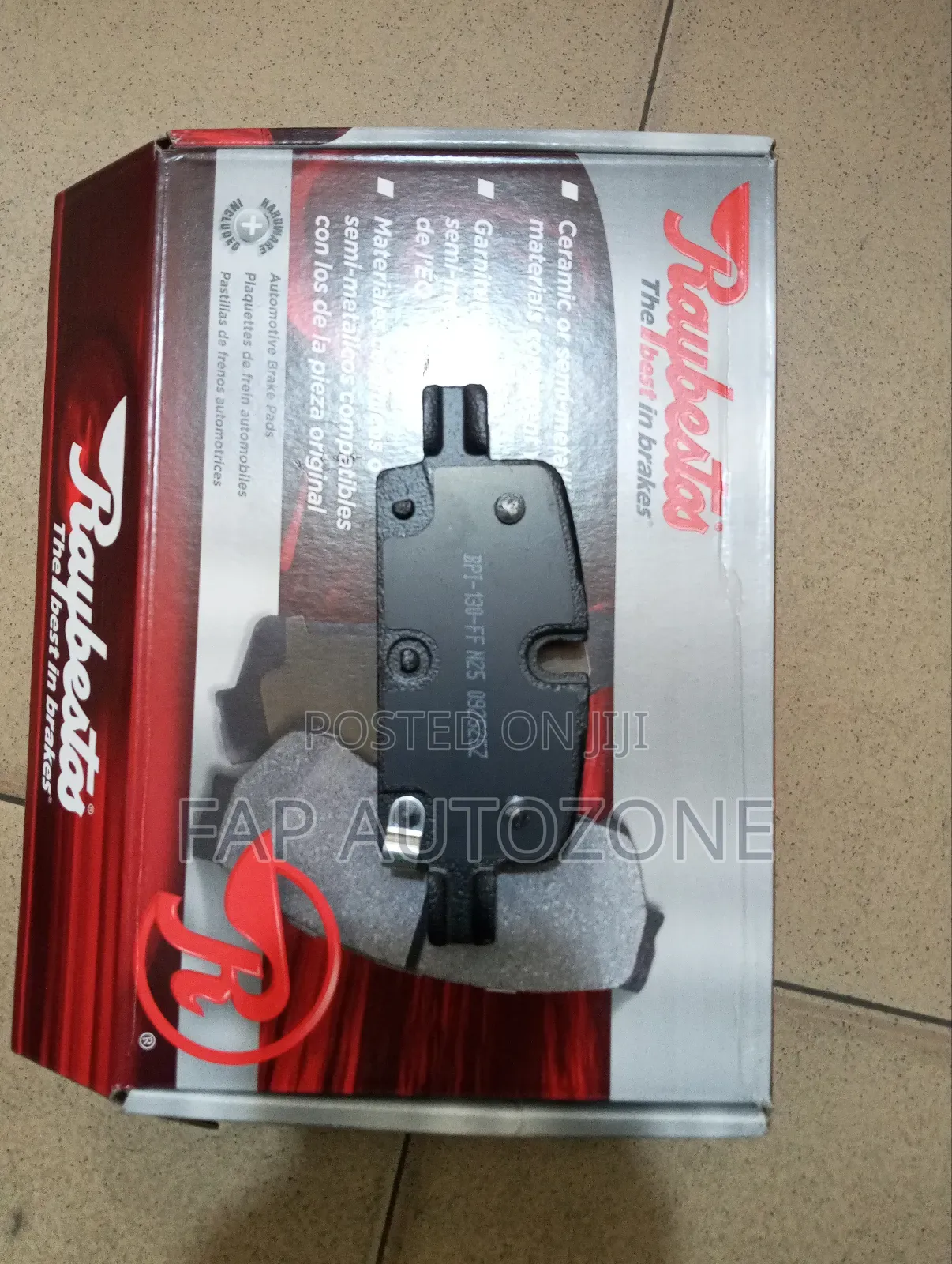 10624. Original Ceramic Cadillac Escalade Brake Pads Imported From Usa
