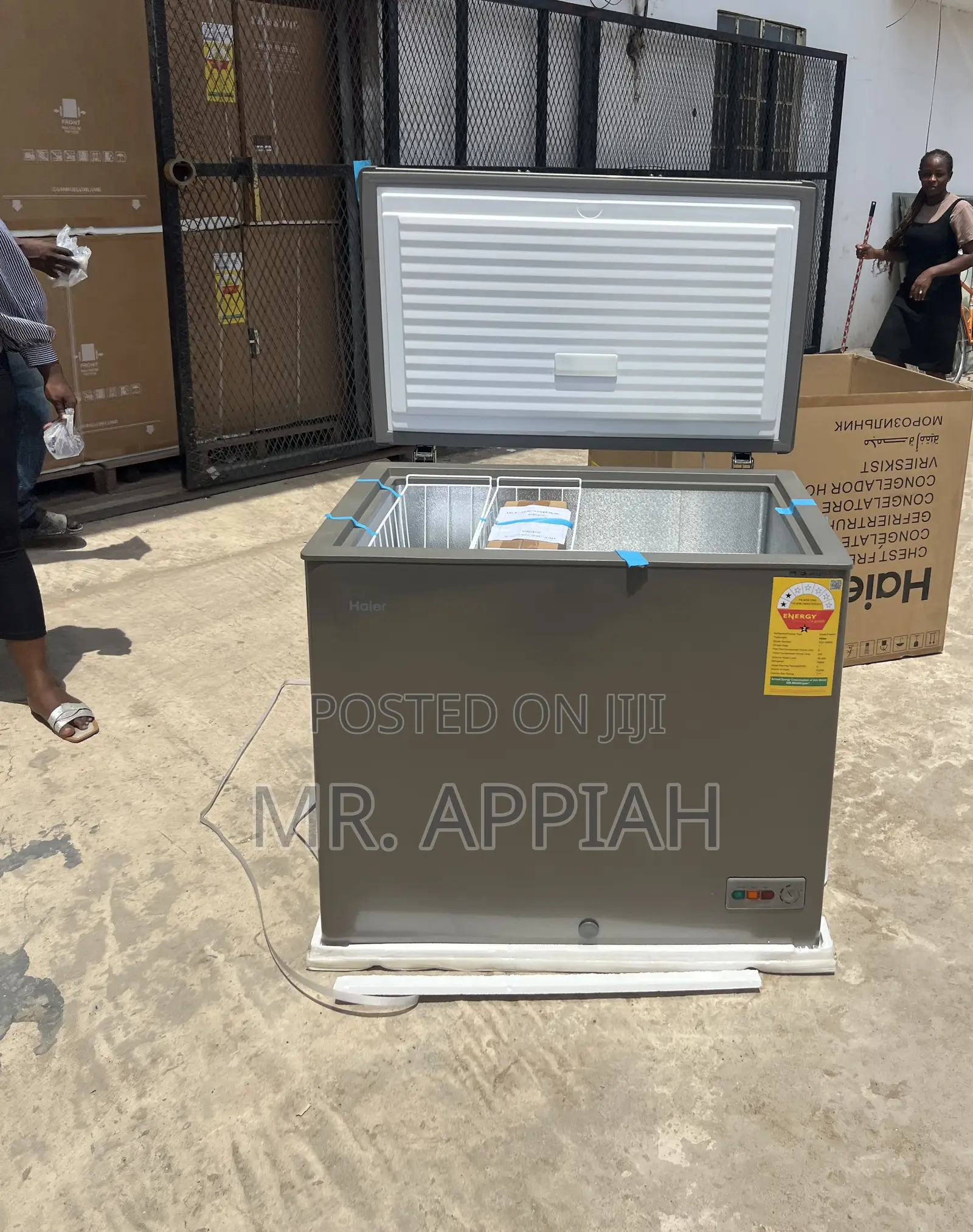 Latest and Affordable Haier 244l Single Door Chest Freezer(Inverter)