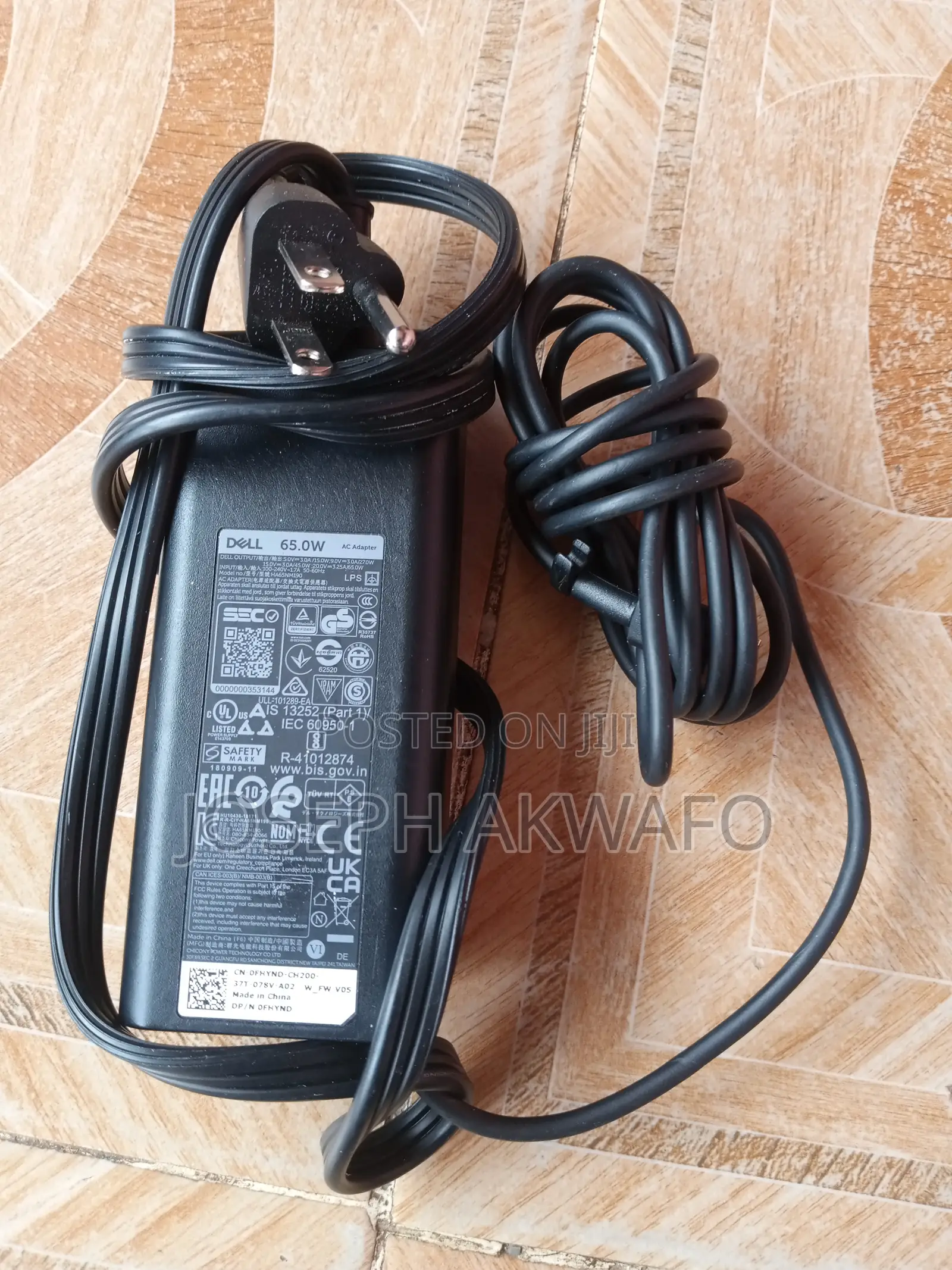 Original Dell 65w Laptop Charger – Usa Import | Inspiron/Vostro/Latitu