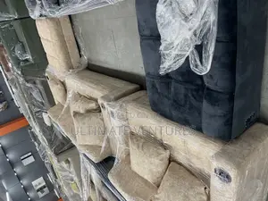 Brand New Beige L-Shaped Sofa Set(Imported From Turkey)
