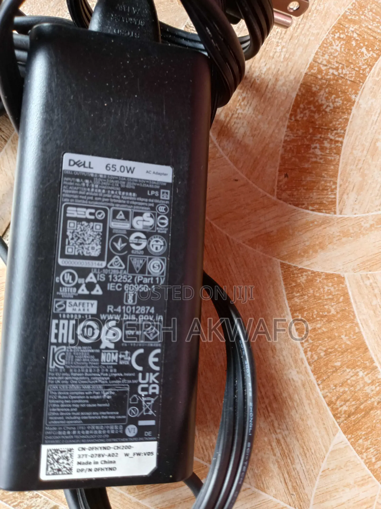 Original Dell 65w Laptop Charger – Usa Import | Inspiron/Vostro/Latitu