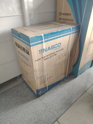 Nasco 7kg Twin Tub Semi-Automatic Washing Machine (Nas-07-Tw)