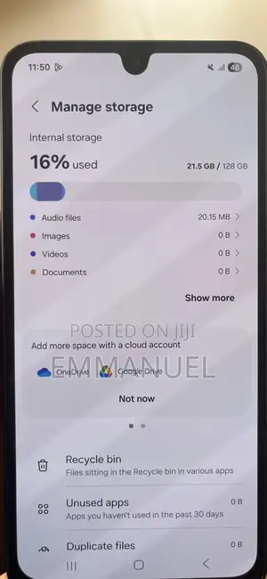 New Samsung Galaxy A16 128 GB Black