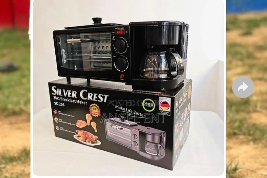 3 in 1 Silver Crest Breakfast Maker (Location: Kumasi)