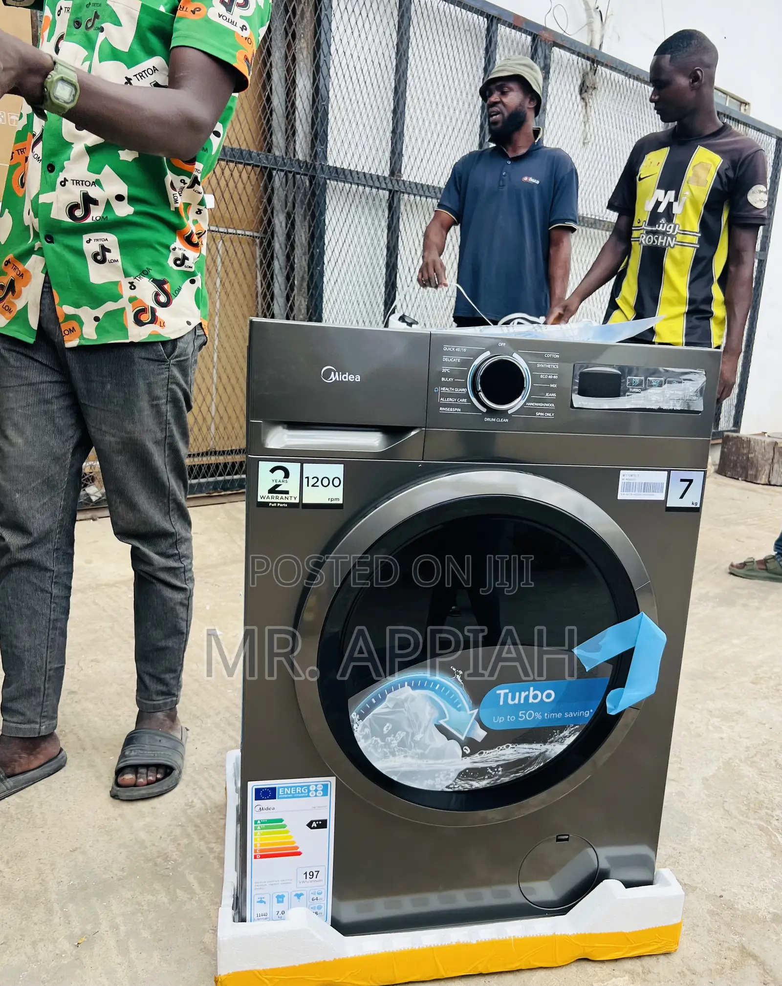 Unique Design Midea Mf110w70 7kg Front Load Washing Machine 