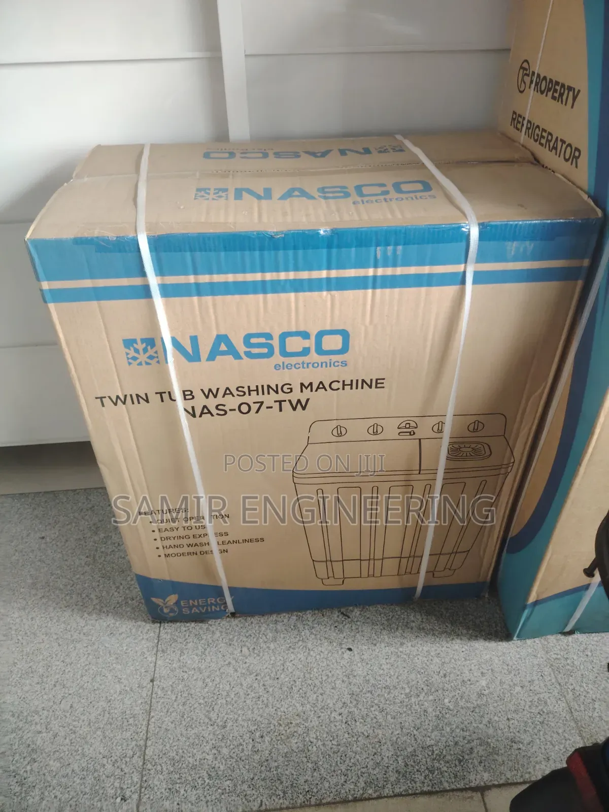 Nasco Smart Wash: 7kg Twin Tub Nas-07-Tw