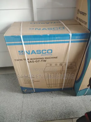 Nasco Smart Wash: 7kg Twin Tub Nas-07-Tw