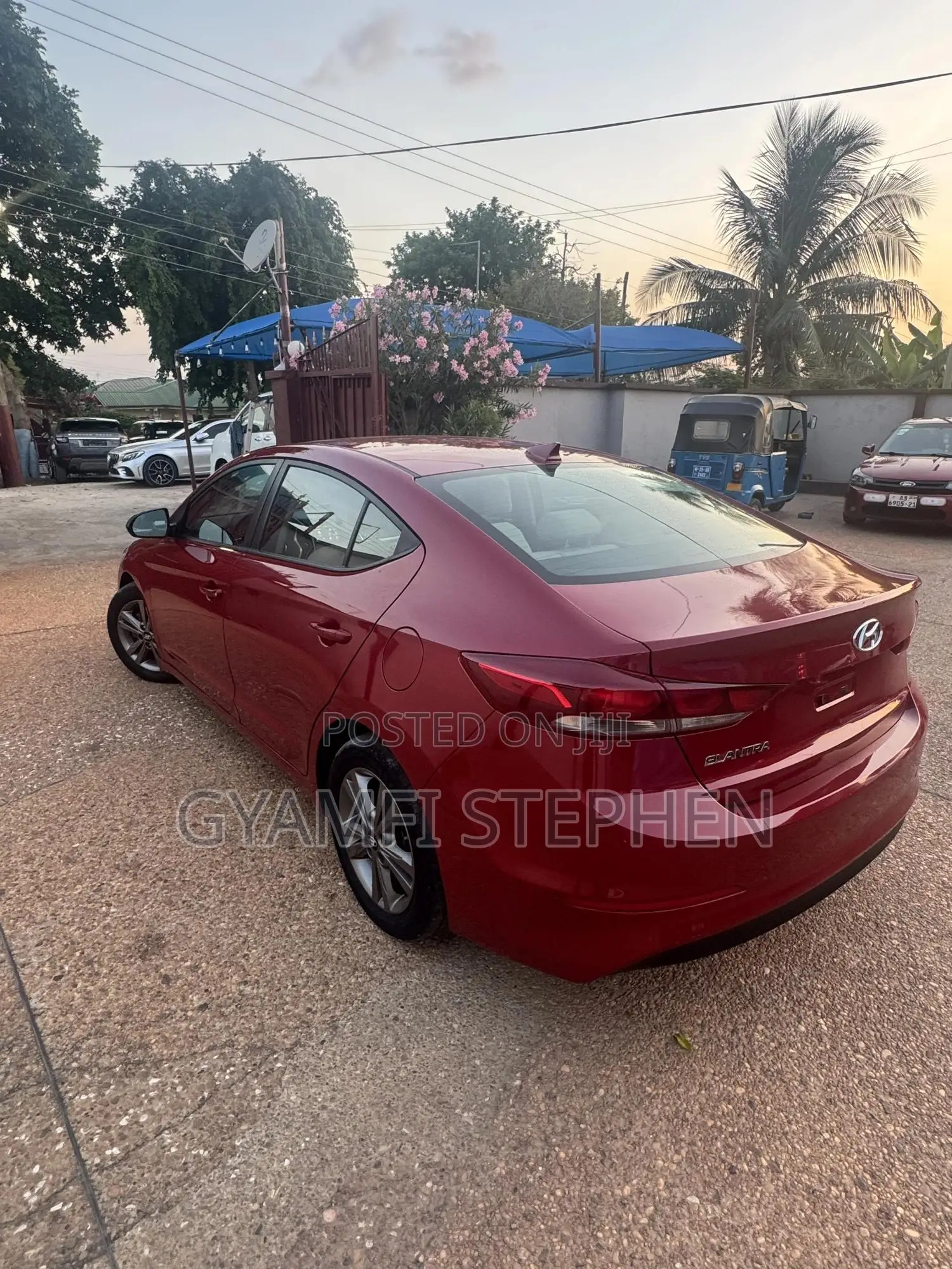 Hyundai Elantra SEL 2018 Red