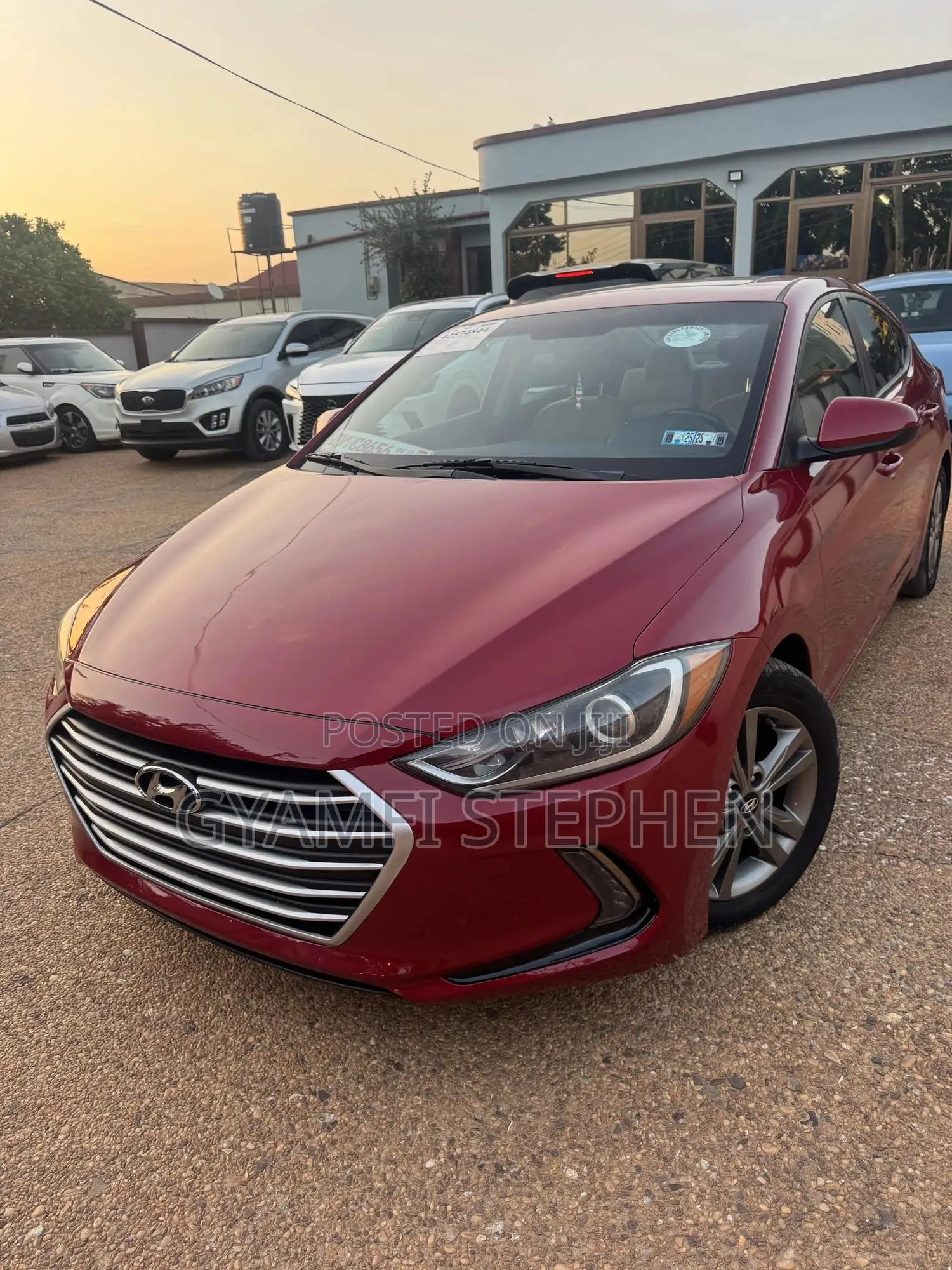Hyundai Elantra SEL 2018 Red