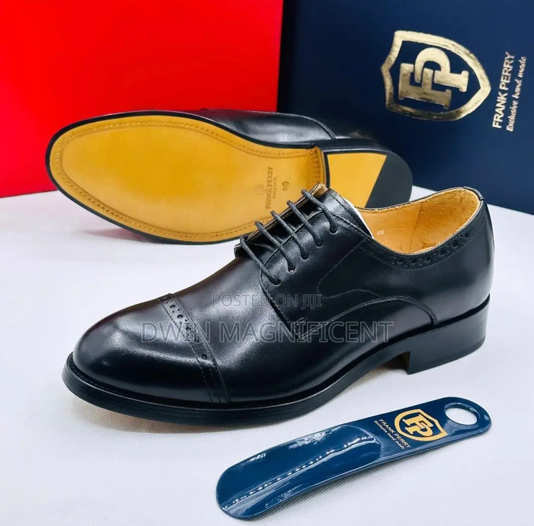 Frank Perry Brand Leather and Suede Men's Brogues