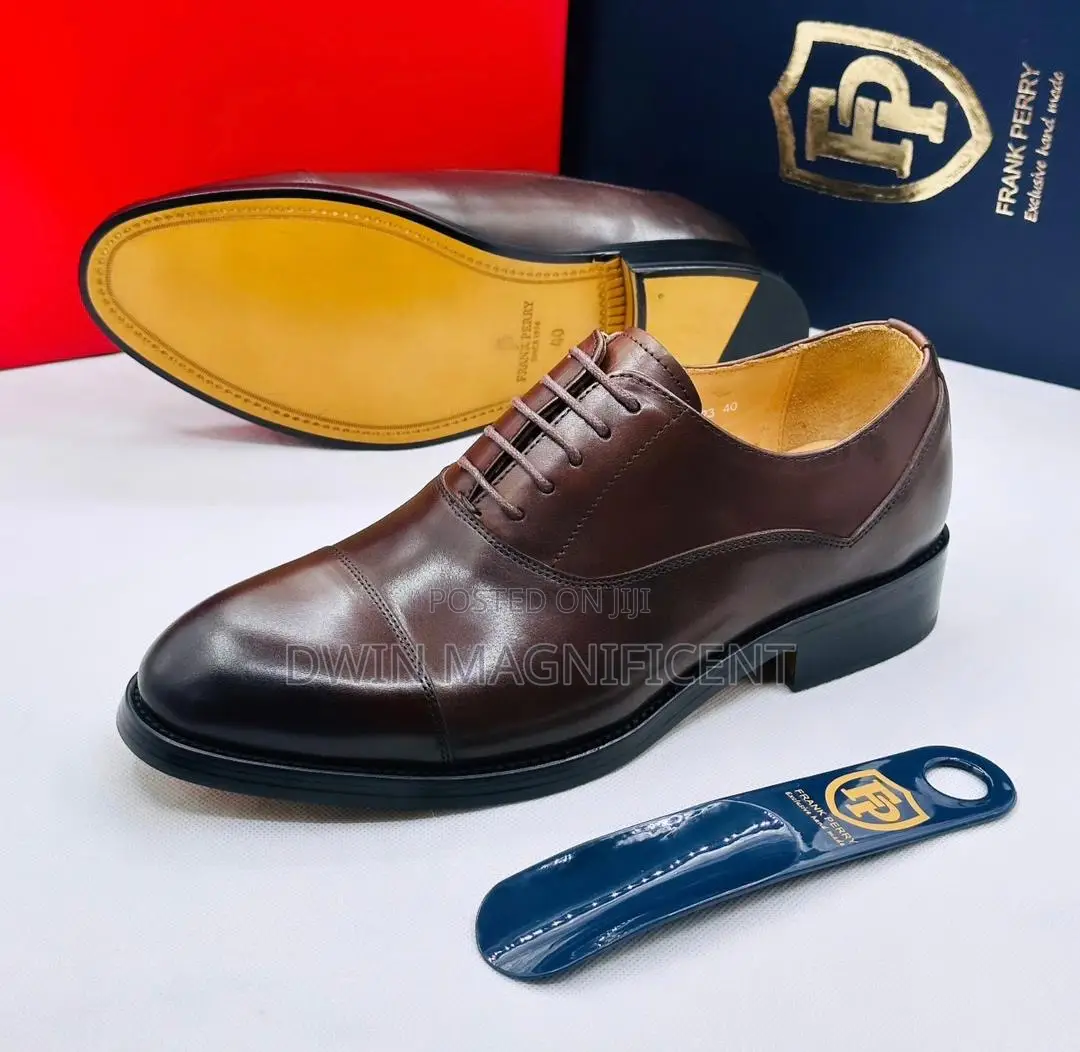Frank Perry Brand Leather and Suede Men's Brogues