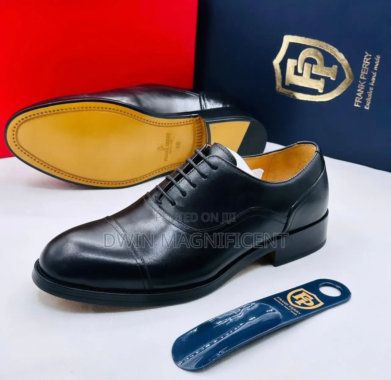 Frank Perry Brand Leather and Suede Men's Brogues