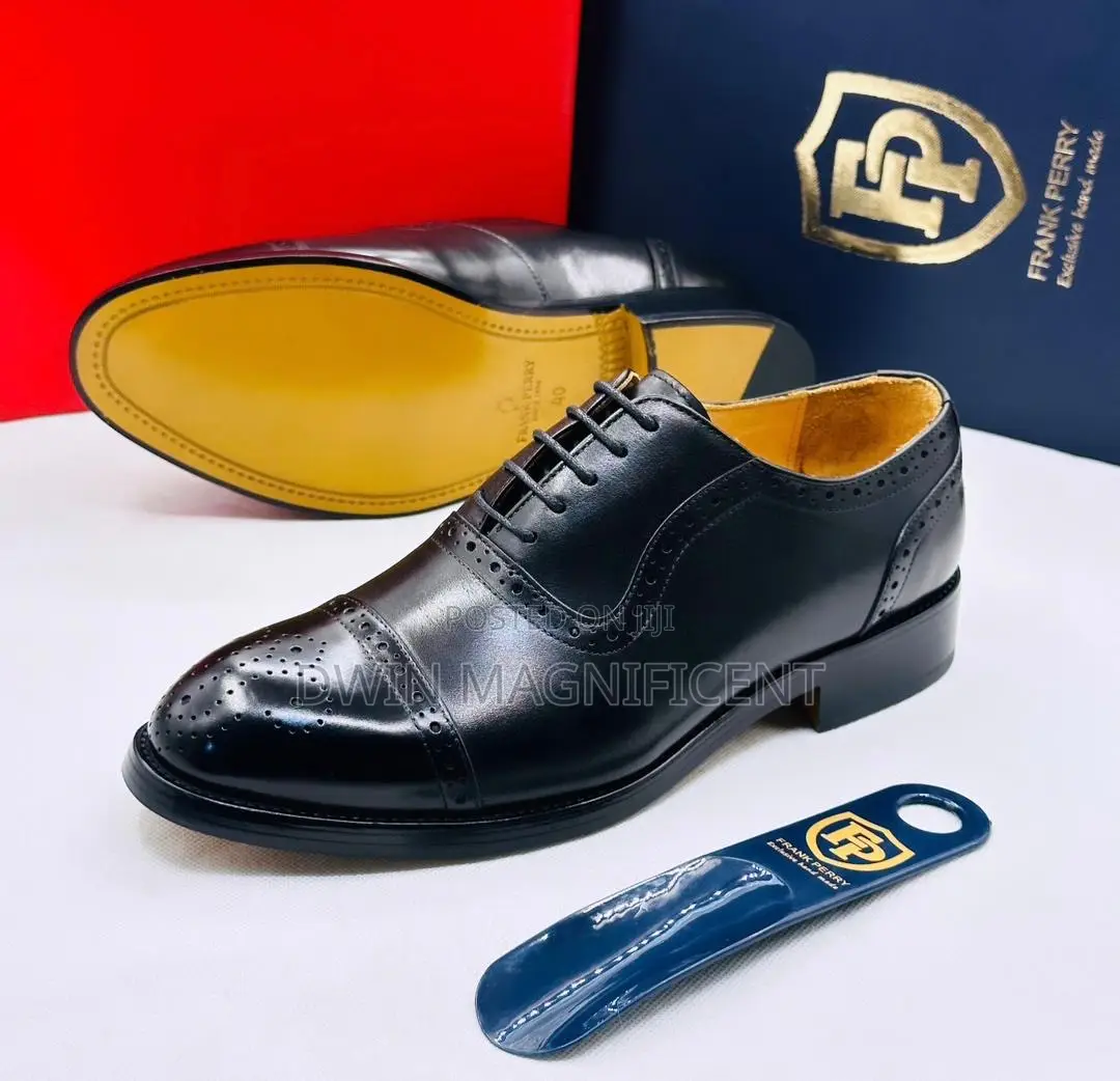 Frank Perry Brand Leather and Suede Men's Brogues