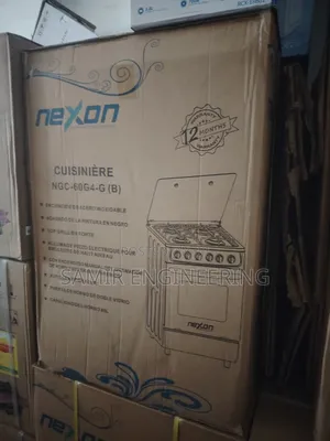 Nexon60x60 Freestanding Gas Cooker 4-Burner Precision Modern Kitchens