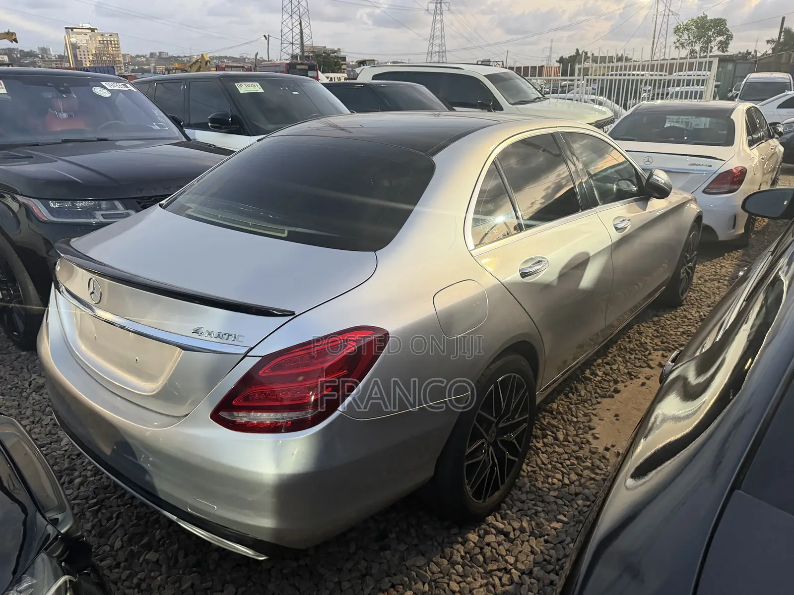 Mercedes-Benz C300 Luxury 4Matic Sedan AWD (2.0L 4cyl 7A) 2016 Silver