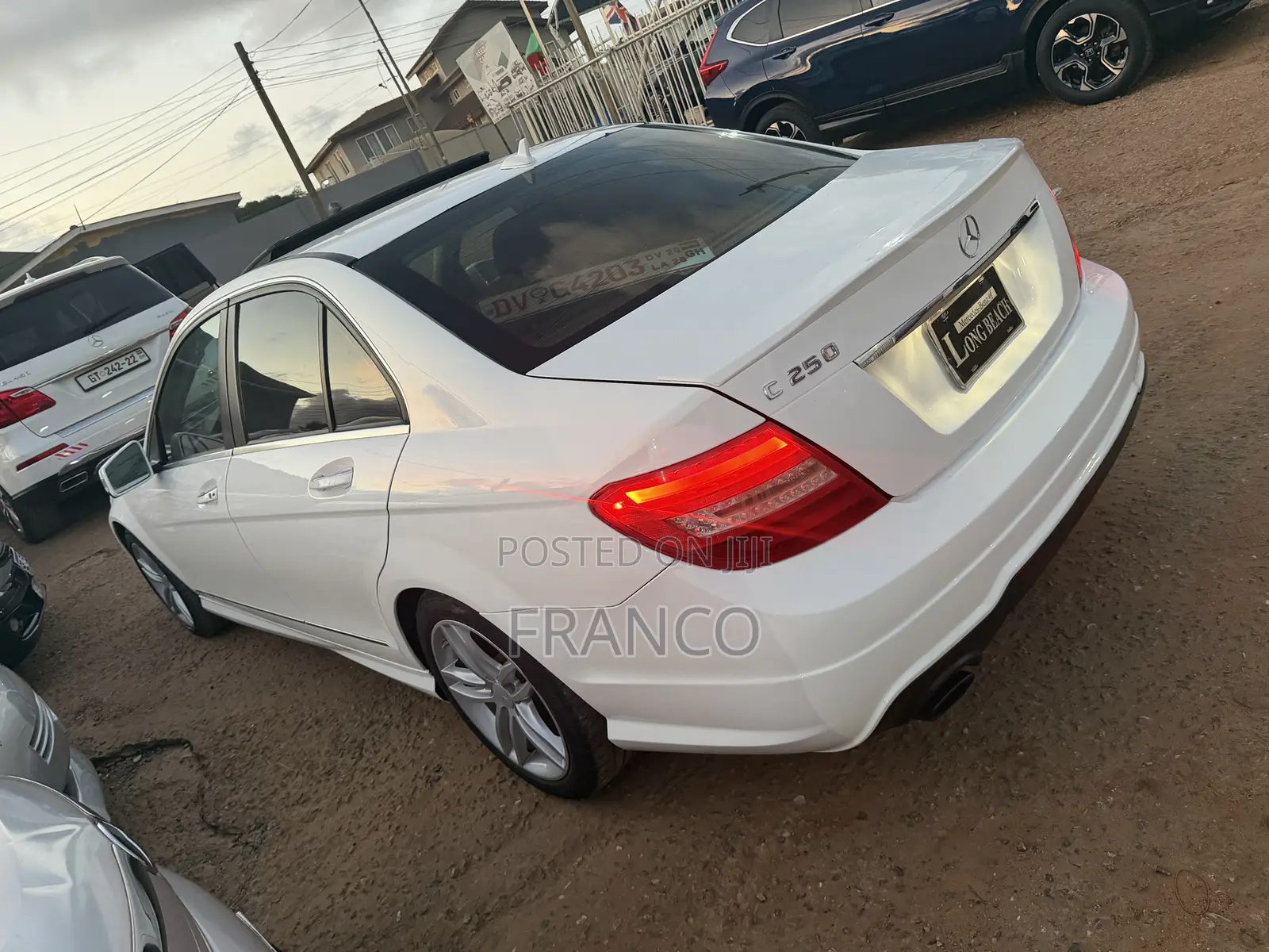 Mercedes-Benz C250 2014 White