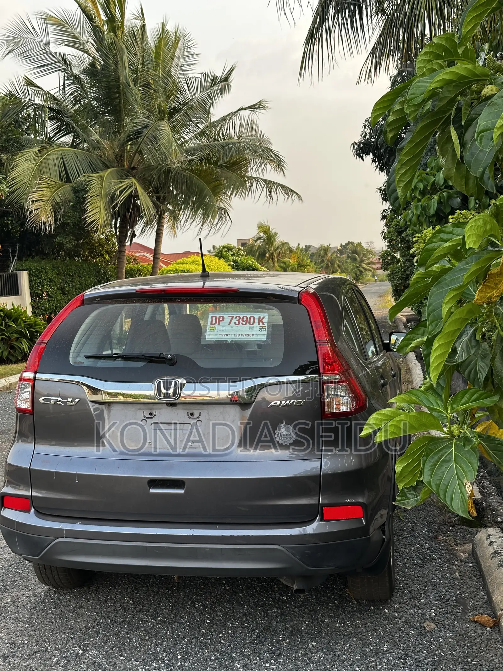 Honda CR-V LX 4dr SUV AWD (2.4L 4cyl CVT) 2015 Gray