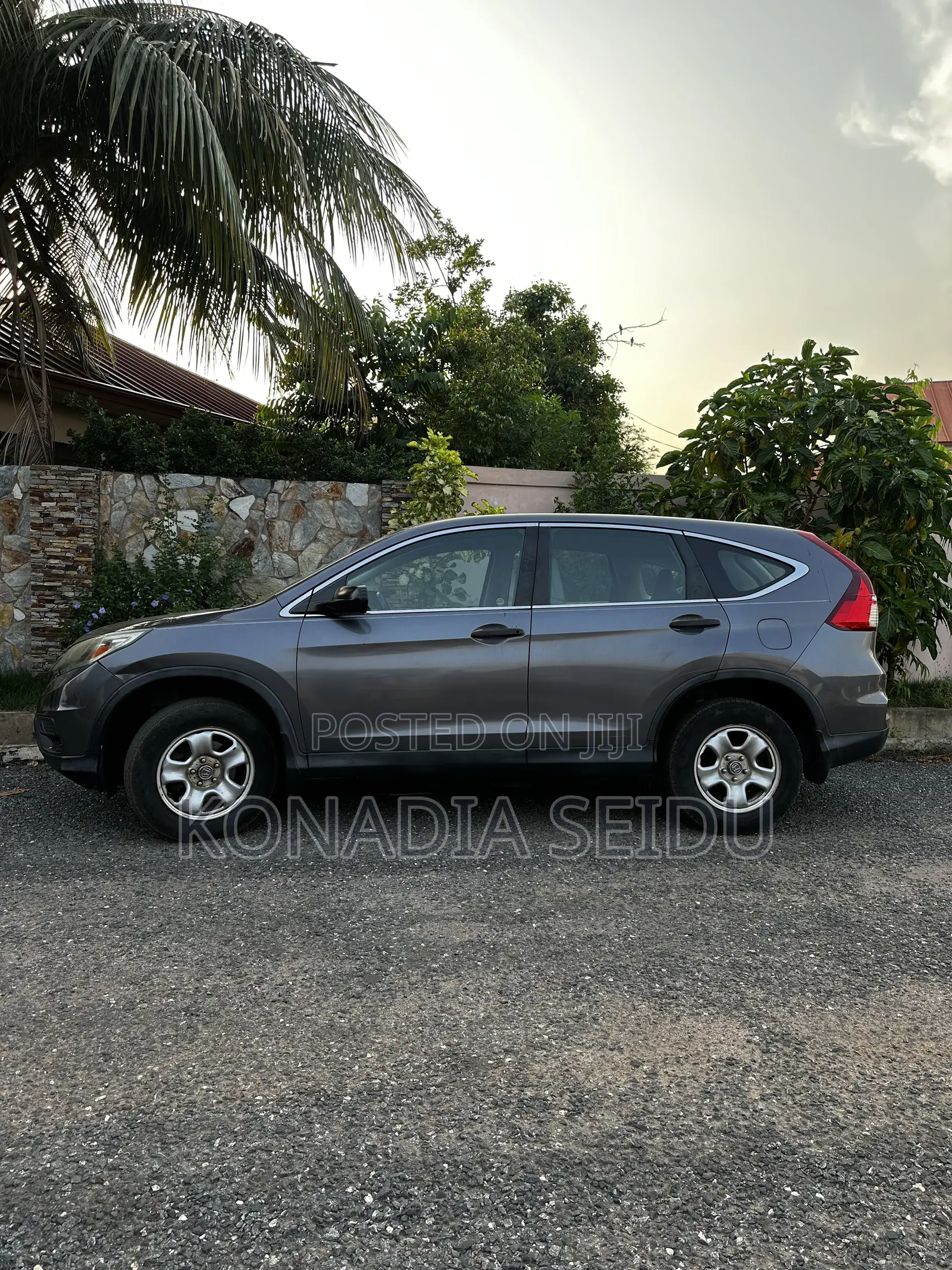 Honda CR-V LX 4dr SUV AWD (2.4L 4cyl CVT) 2015 Gray