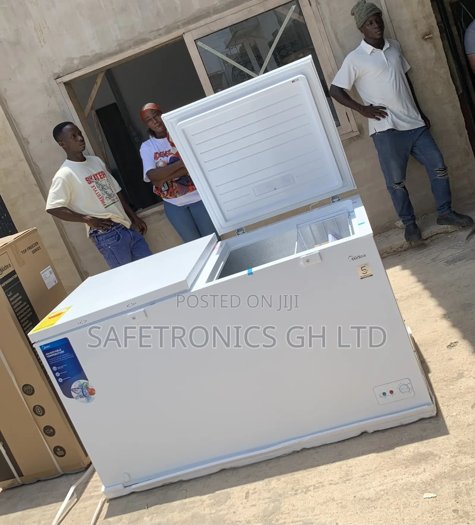 Order Fast Midea 508ltrs Chest Freezer Sku: Mdrc698fzn01