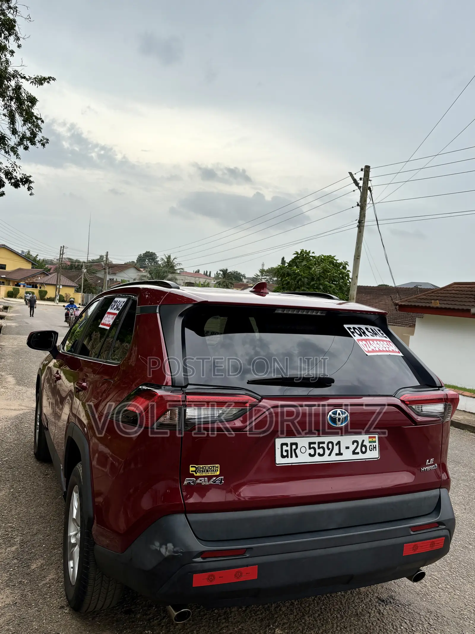 Toyota RAV4 Hybrid 2019 Red