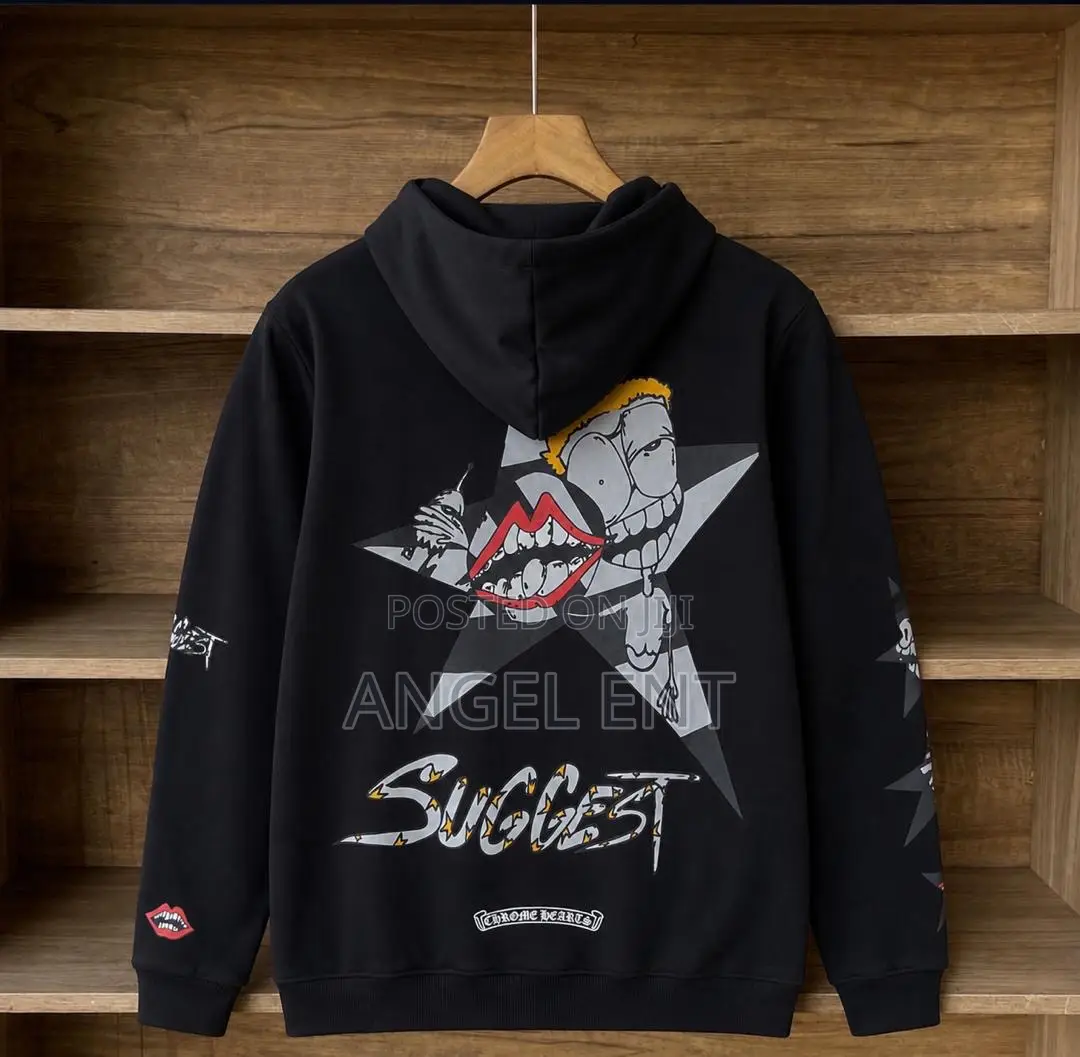 Designer Pullover Hoodies Available as Seen (Location: Kumasi)