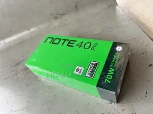 New Infinix Note 40 Pro 5G 256 GB Black