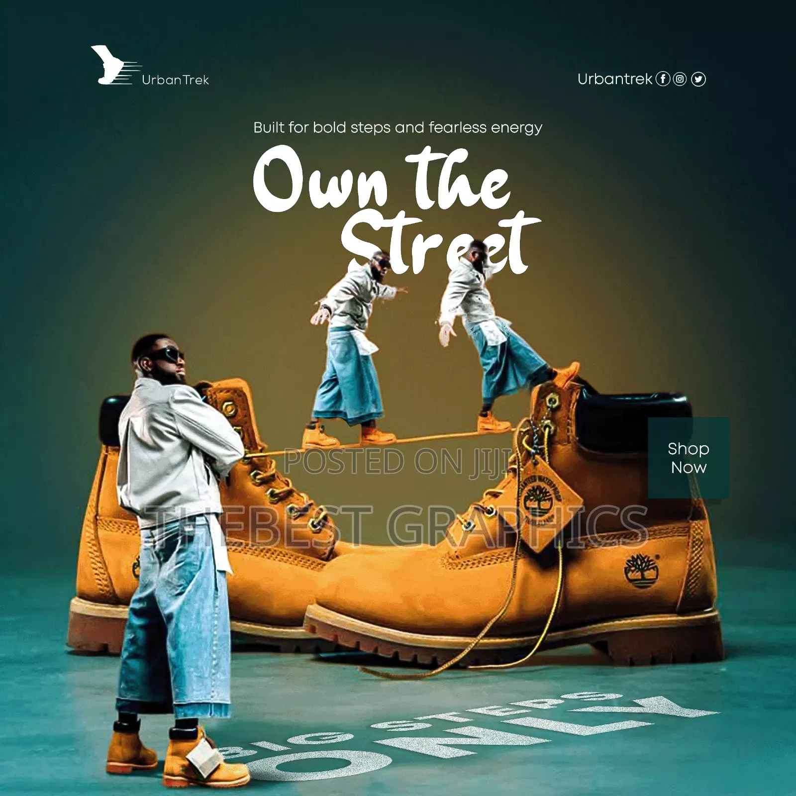 Professional Sneakers Flyer Design