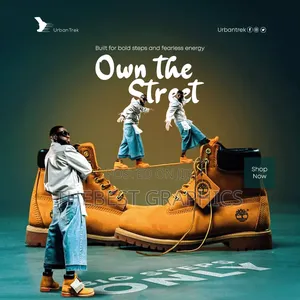 Professional Sneakers Flyer Design