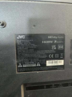 32 Inches JVC Android Digital Satellite Tv