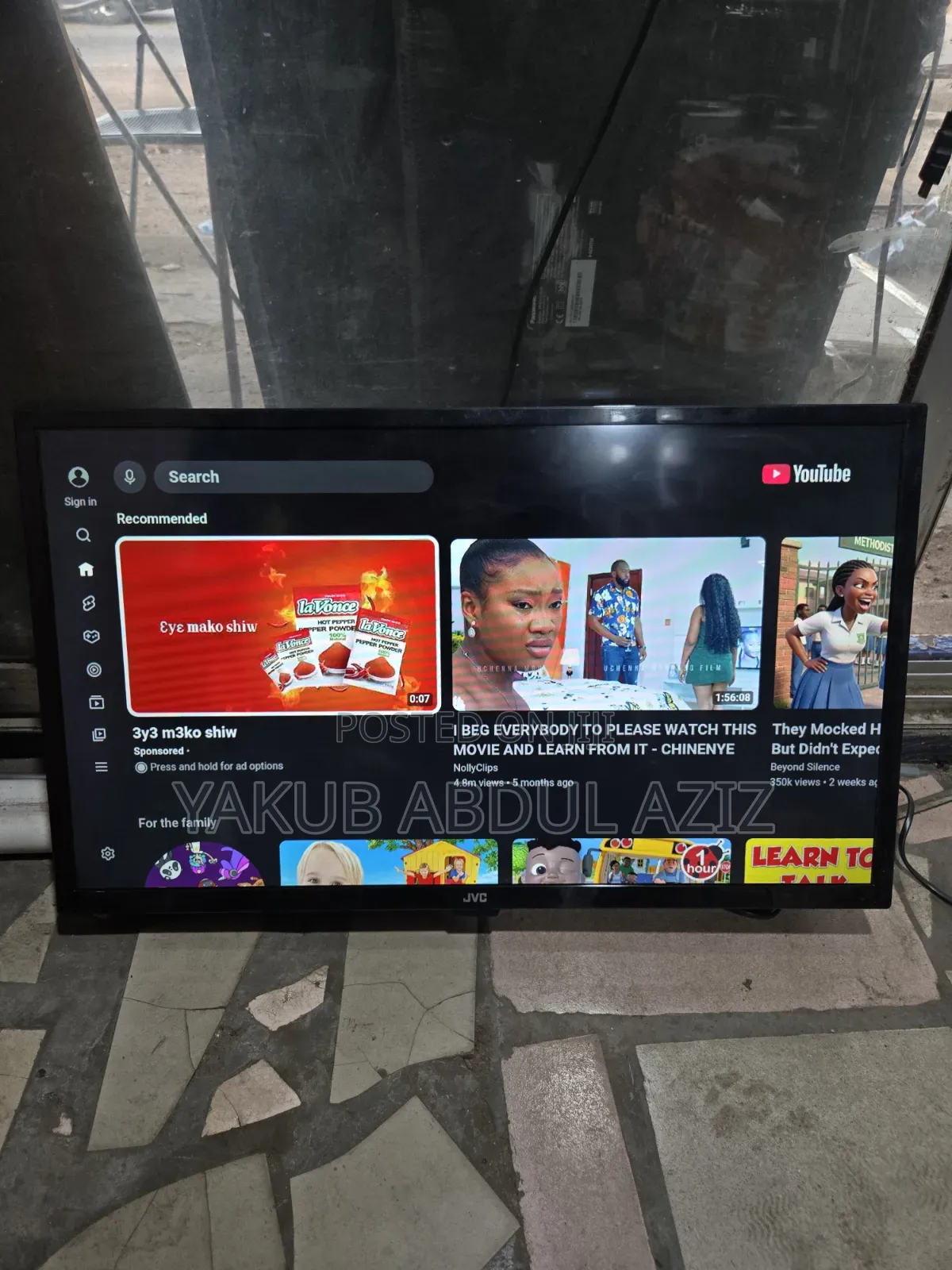 32 Inches JVC Android Digital Satellite Tv
