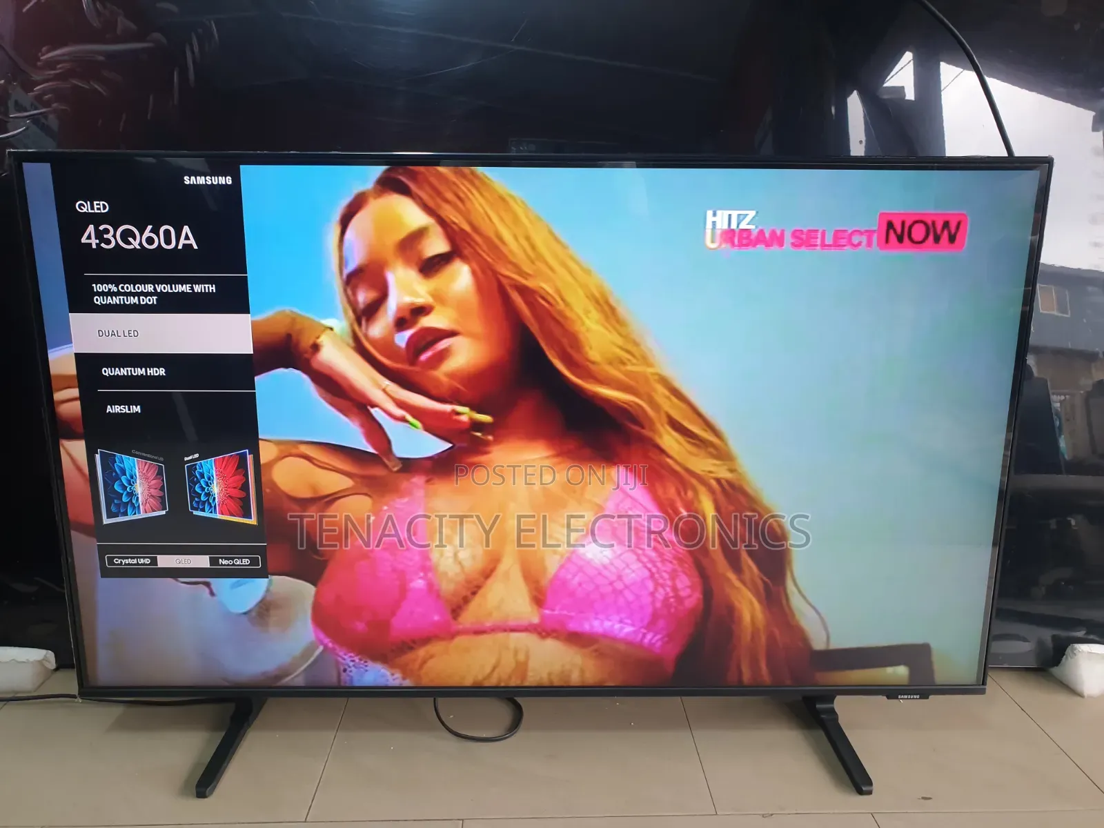Qled 43"Samsung Uhd HDR Smart Satellite Tv