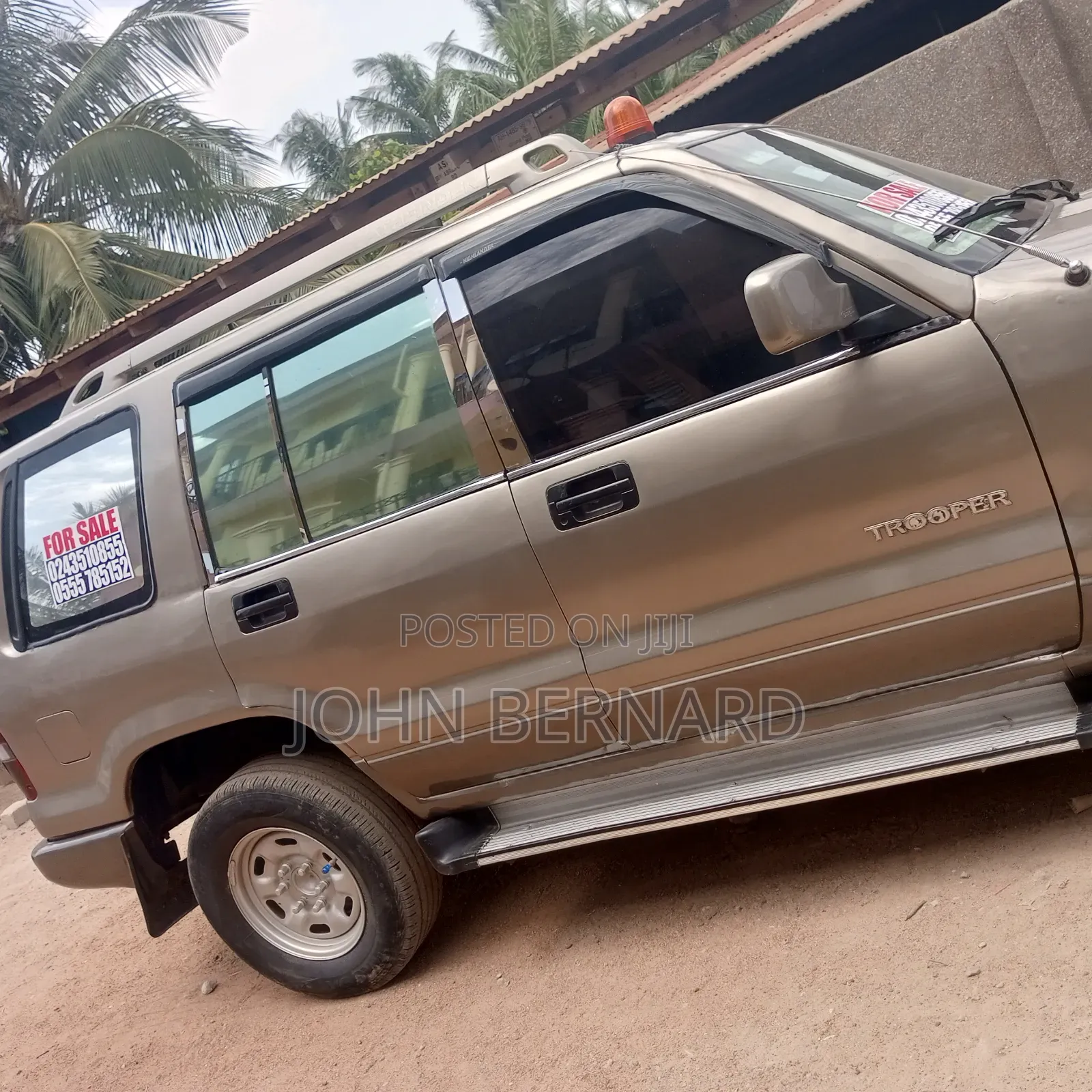Isuzu Trooper 2002 Silver