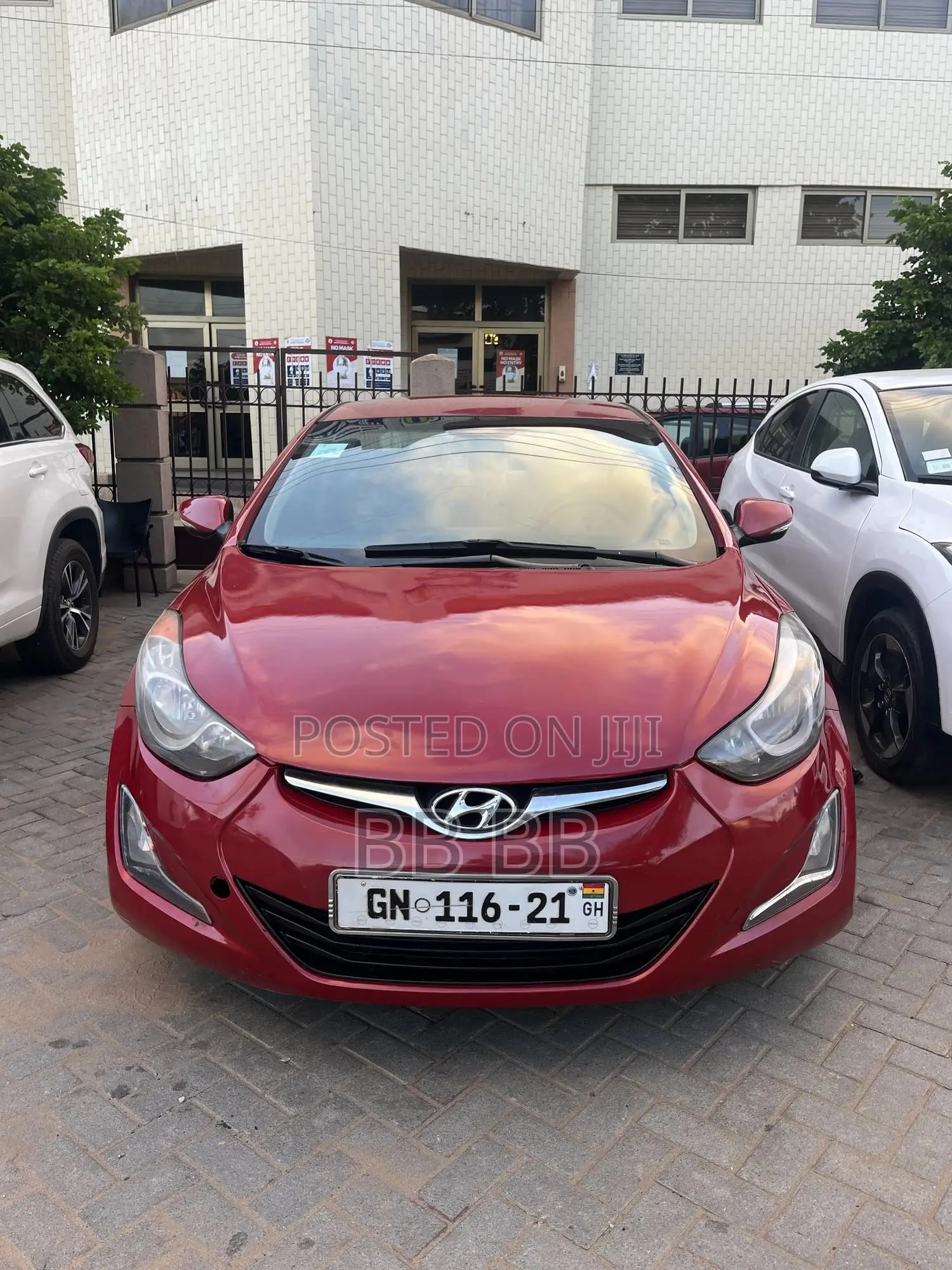 Hyundai Elantra 2013 Red