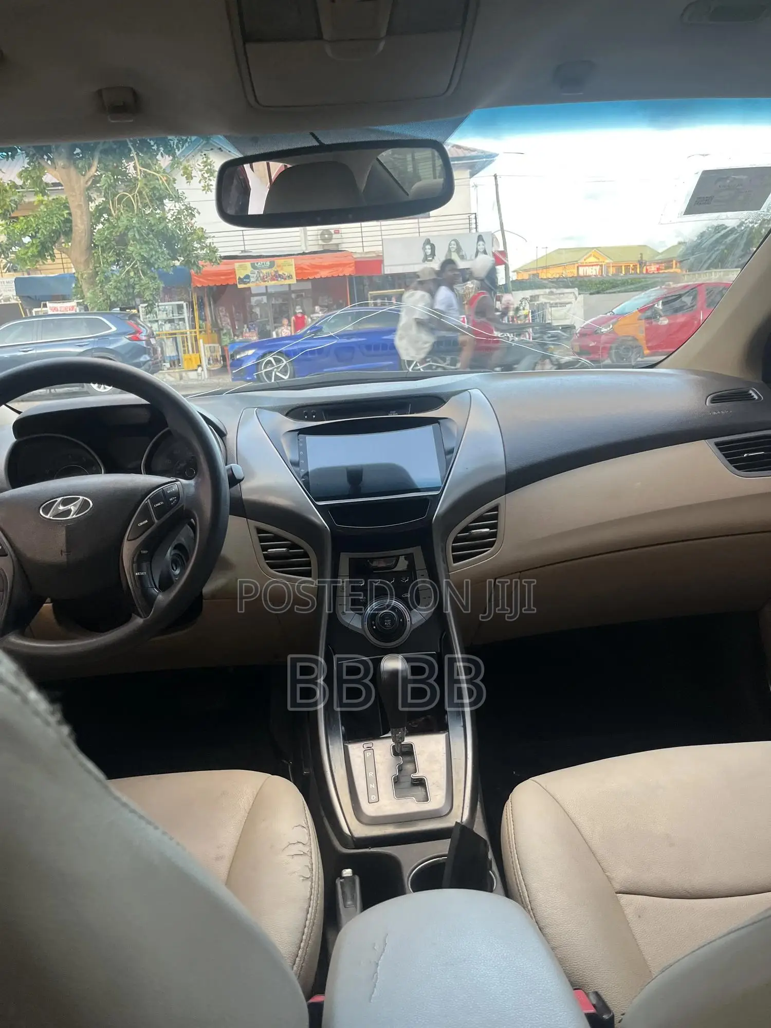 Hyundai Elantra 2013 Red