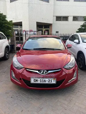 Hyundai Elantra 2013 Red