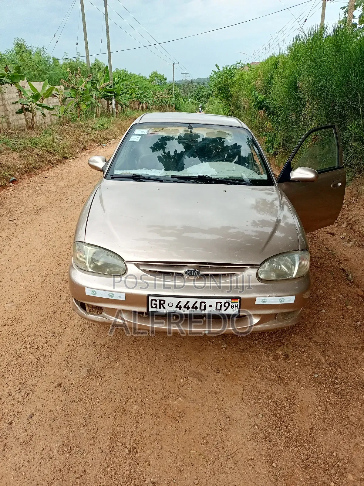Kia Sephia Base 1998 Brown