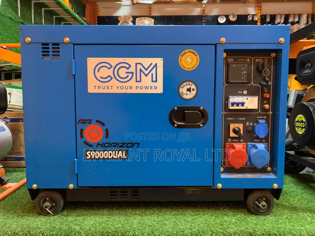 Diesel Generator 9kva Blue