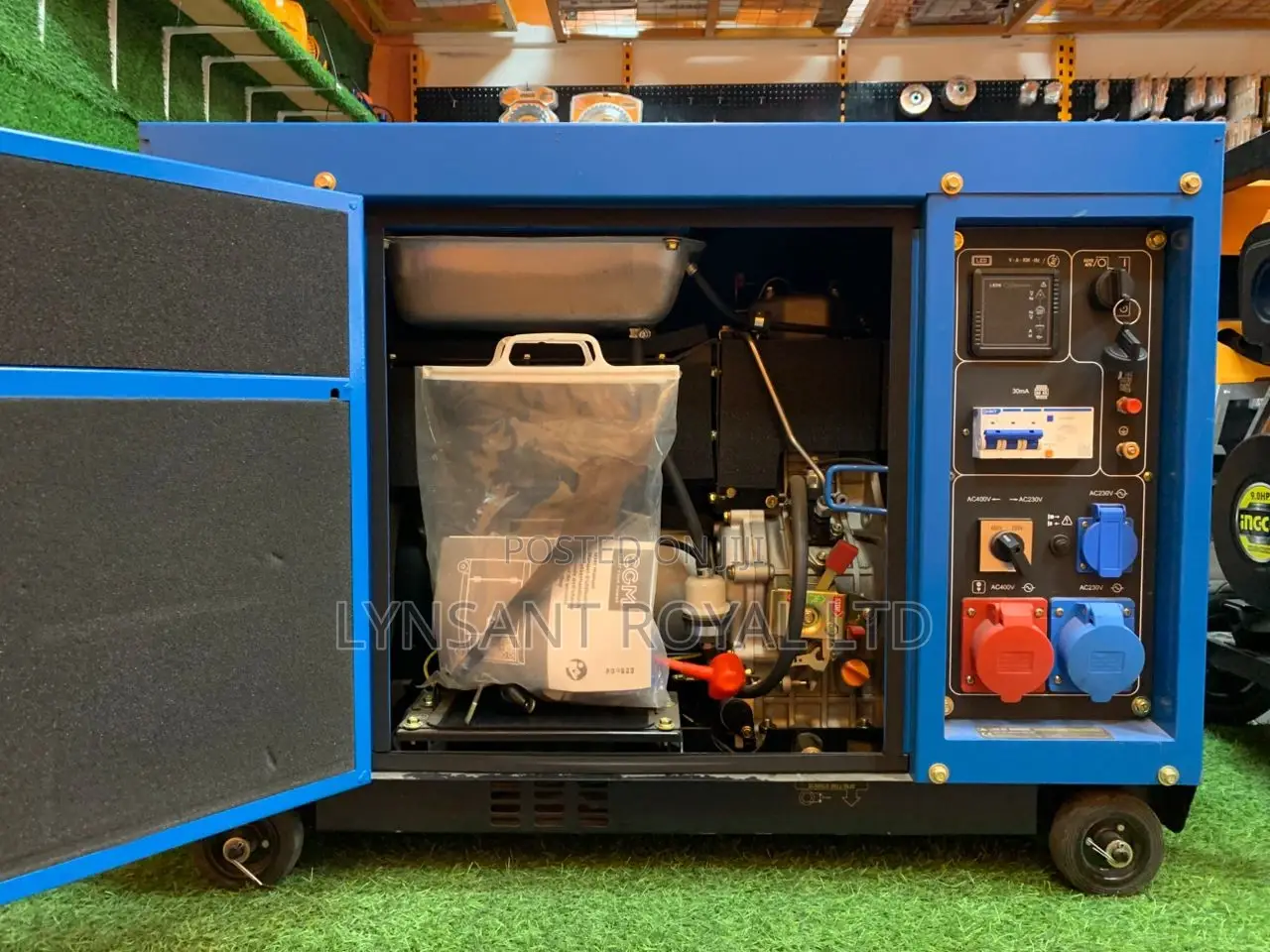 Diesel Generator 9kva Blue