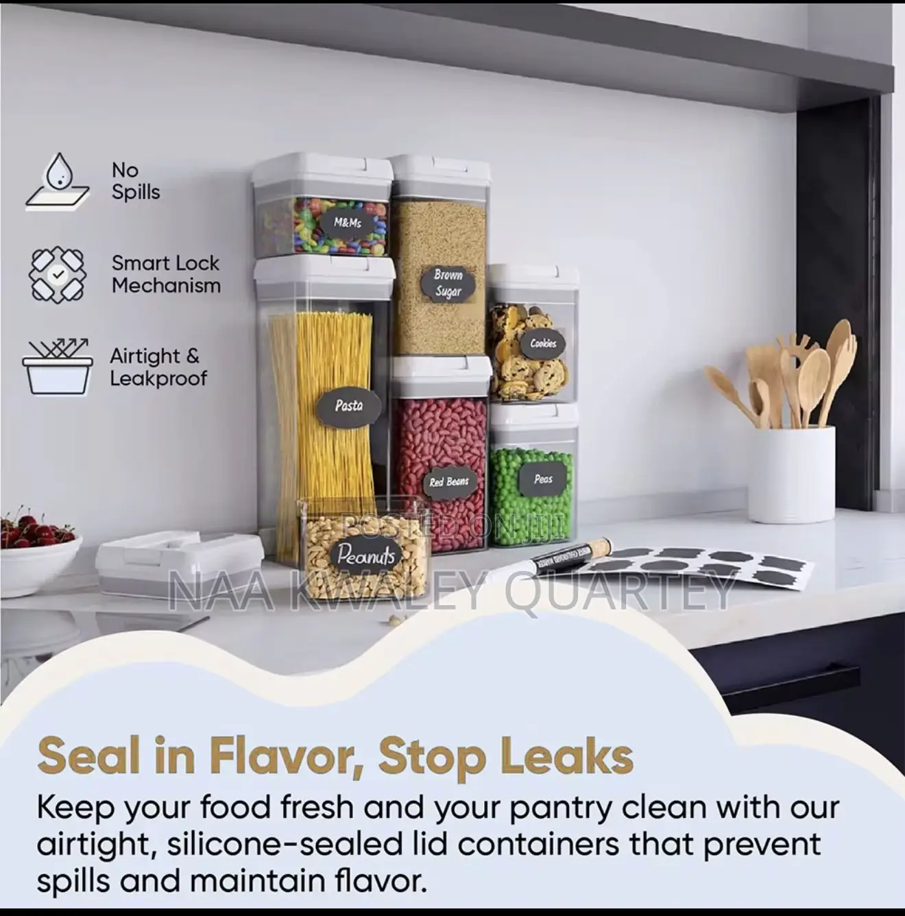 7pcs Food Storage Container Set