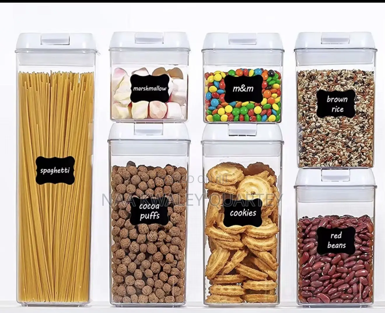 7pcs Food Storage Container Set